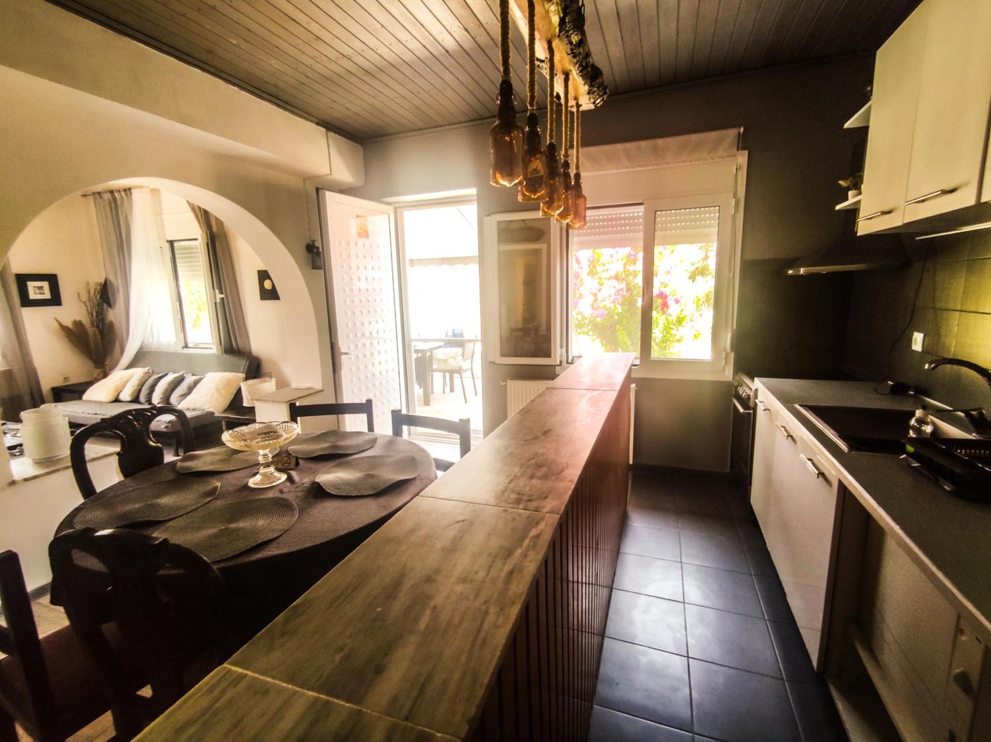 Casa Katina , Villa In Lagana, Agrilia Area Лаганас Екстериор снимка