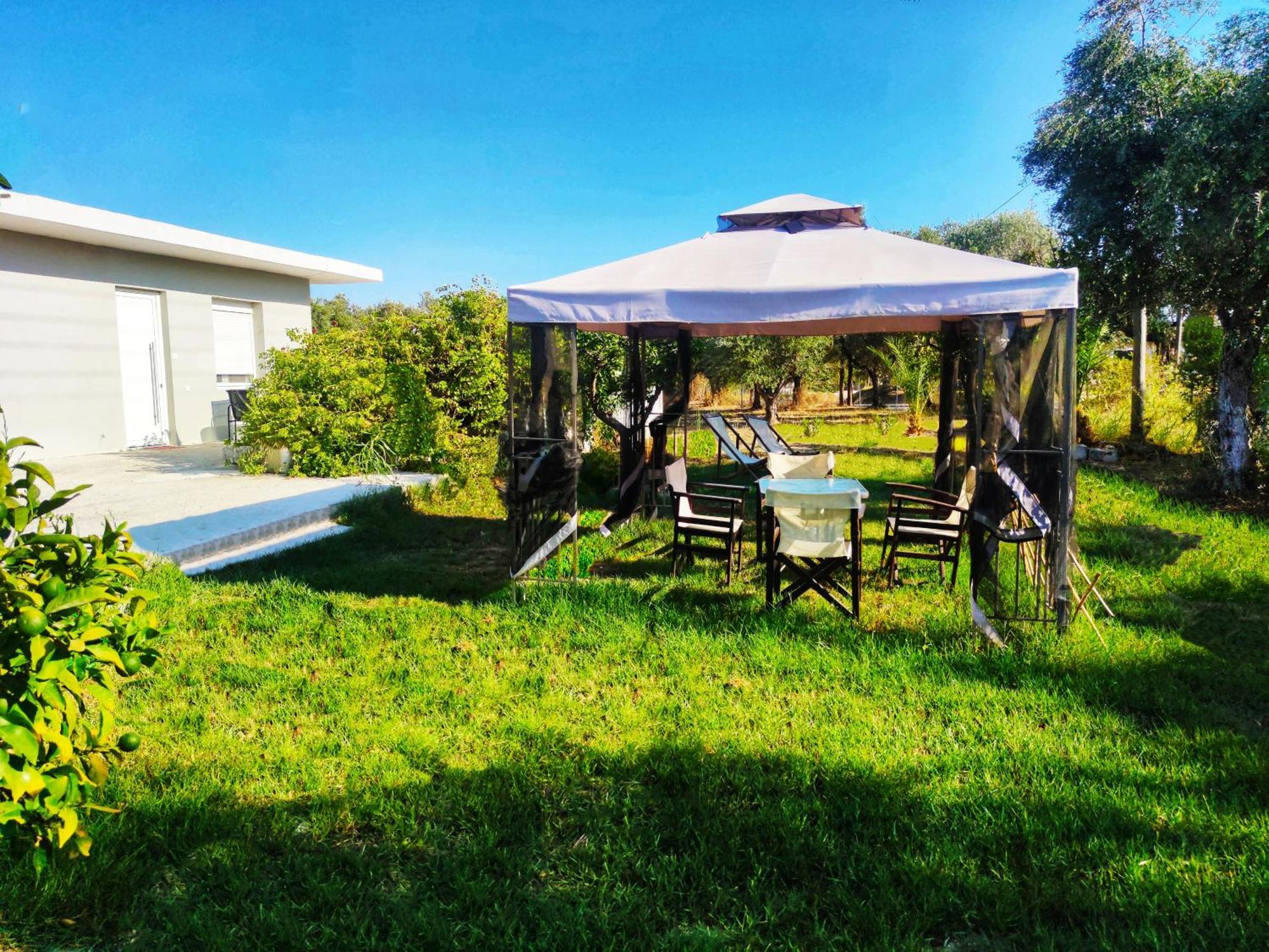Casa Katina , Villa In Lagana, Agrilia Area Лаганас Екстериор снимка